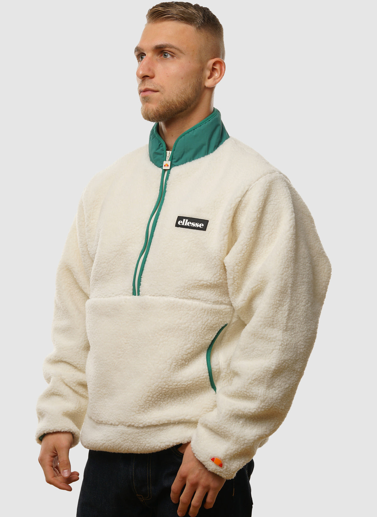 Maracuta 1/4 Zip Jacket - Off White