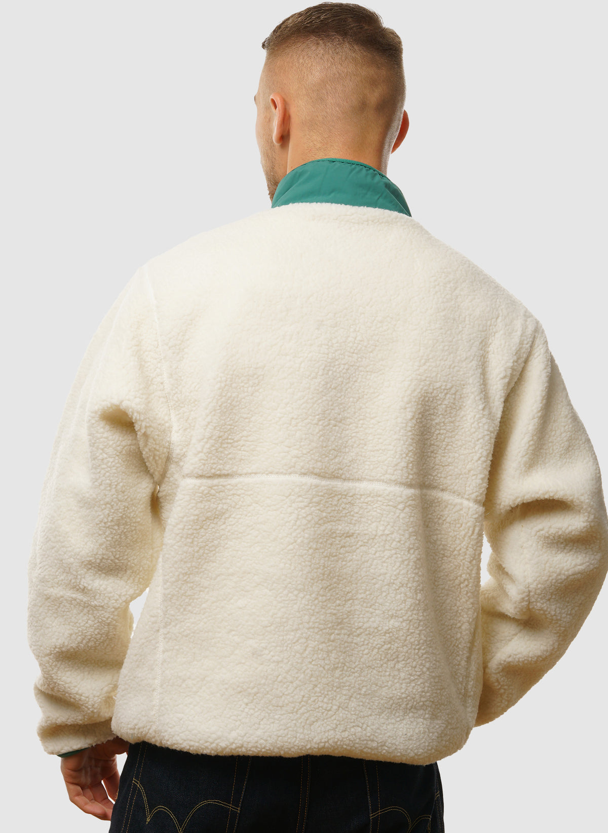 Maracuta 1/4 Zip Jacket - Off White