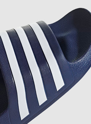 Adilette Aqua - Dark Blue/Footwear White