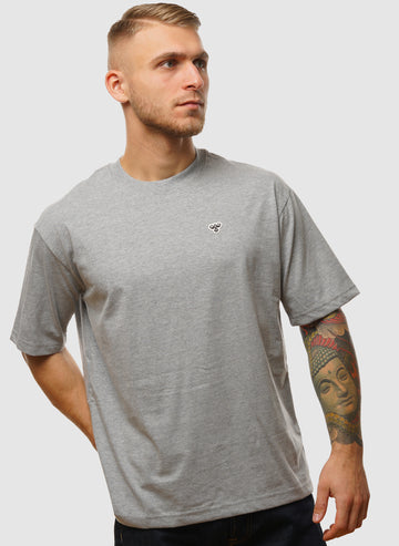 Loose Bee T-Shirt - Grey Melange