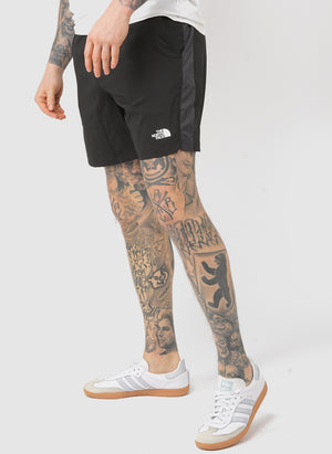 Color Block Shorts - Black/Asphalt Grey