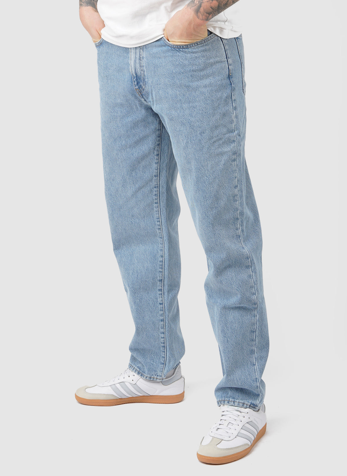 Cosmos Pant Blue Denim - Heavy Bleached Wash