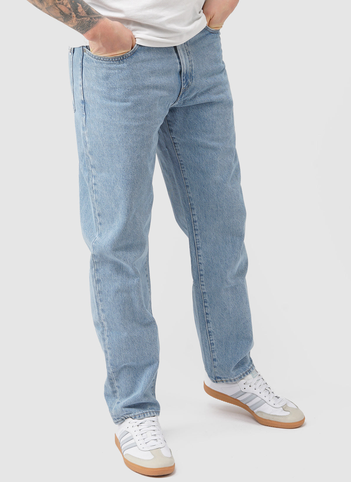 Cosmos Pant Blue Denim - Heavy Bleached Wash