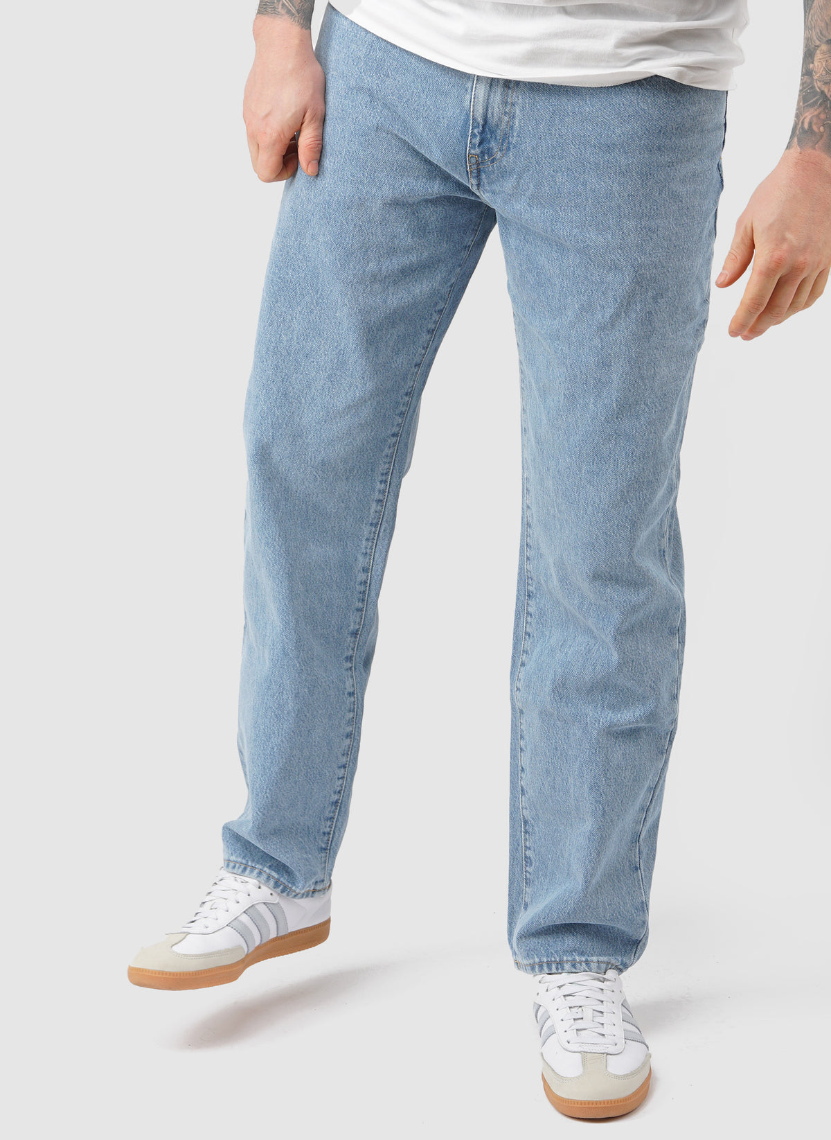 Cosmos Pant Blue Denim - Heavy Bleached Wash