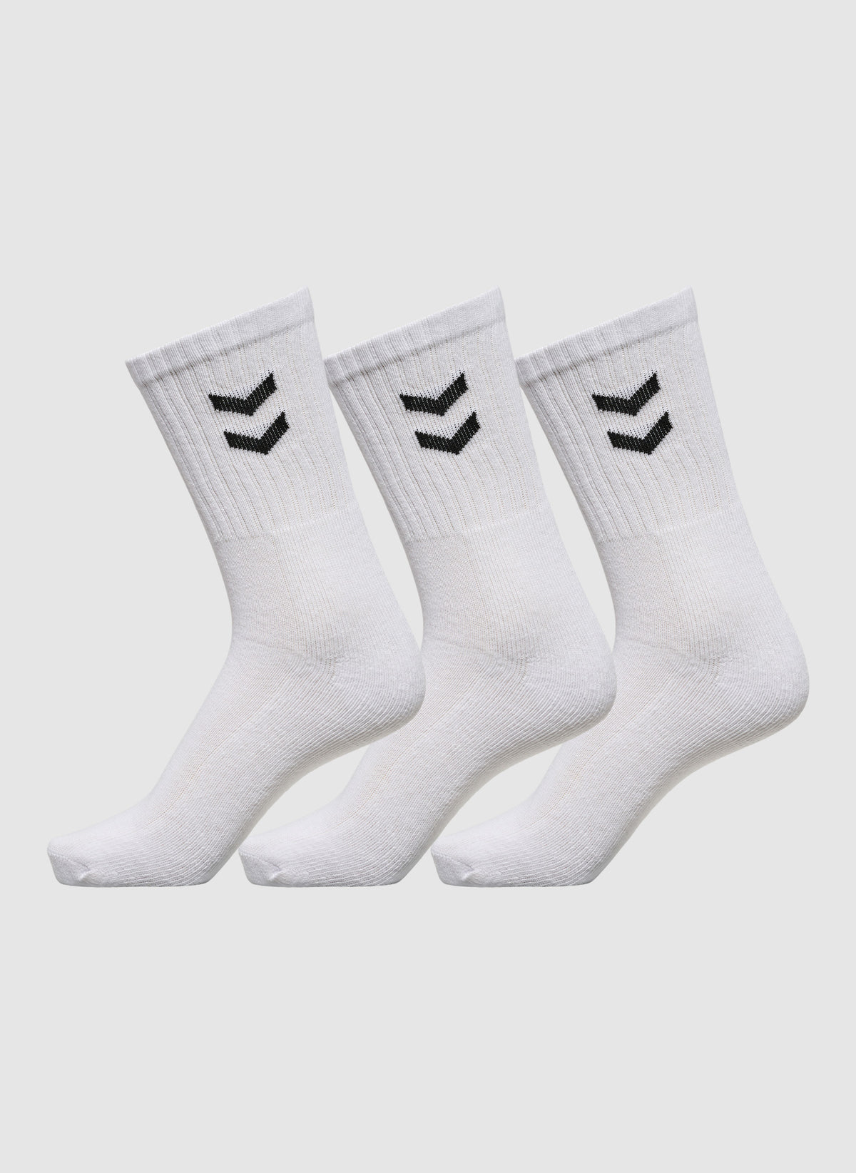 3-Pack Basic Socks - White