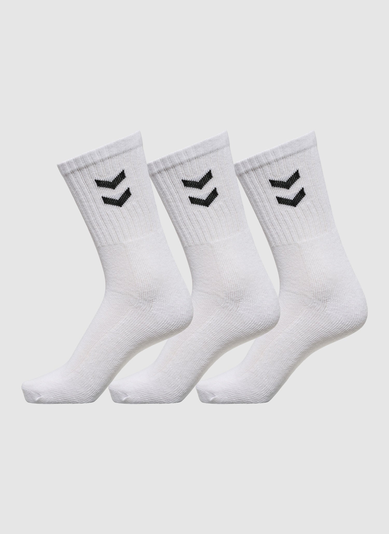 3-Pack Basic Socks - White