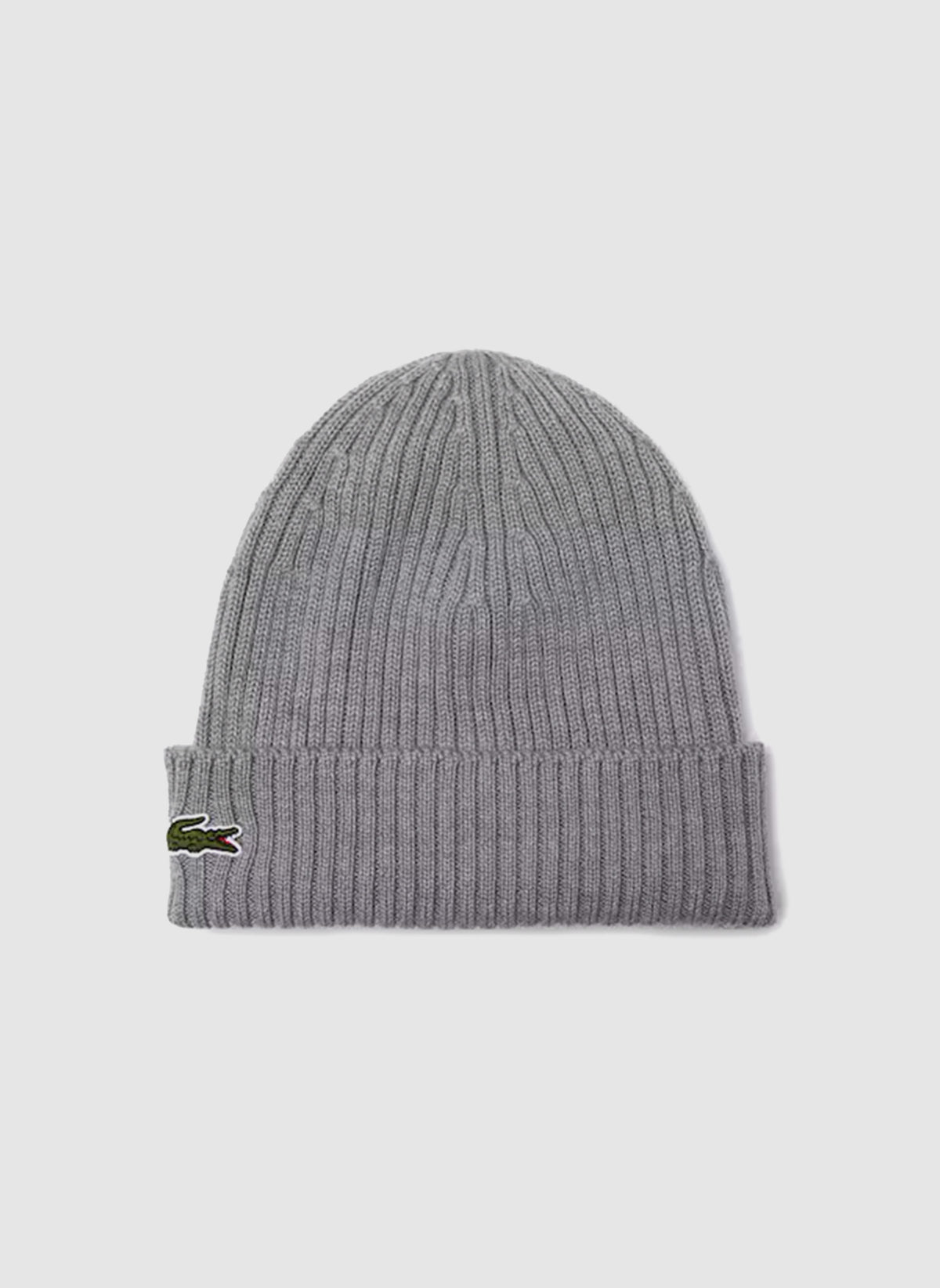 Wool Logo Beanie - Gris Chine