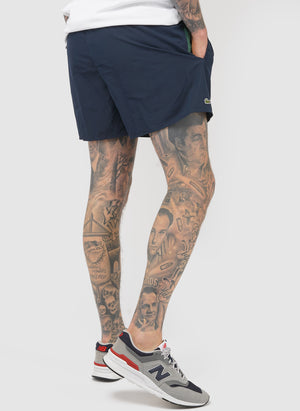 Badeshorts - Navy/Green