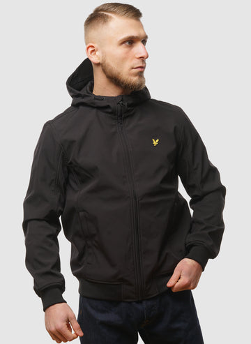 Mesh Back Softshell Jacket - Jet Black