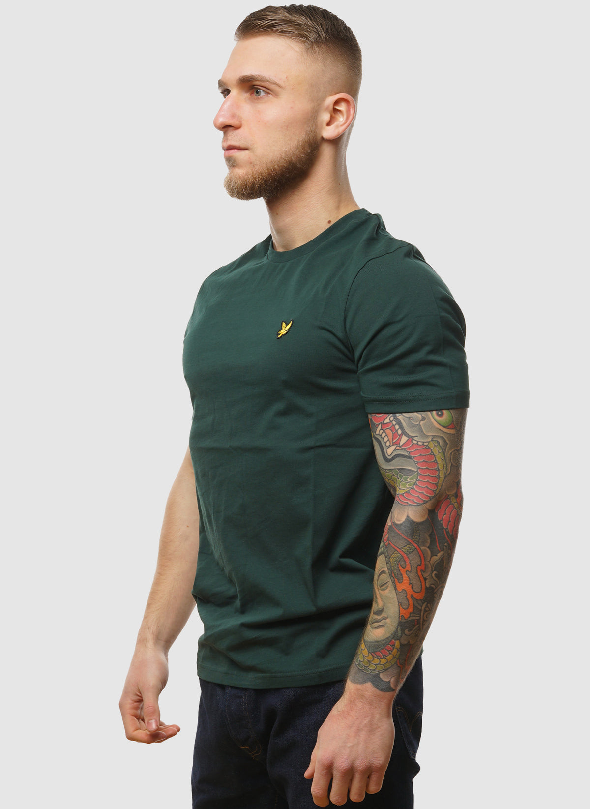 Plain T-Shirt - Dark Green