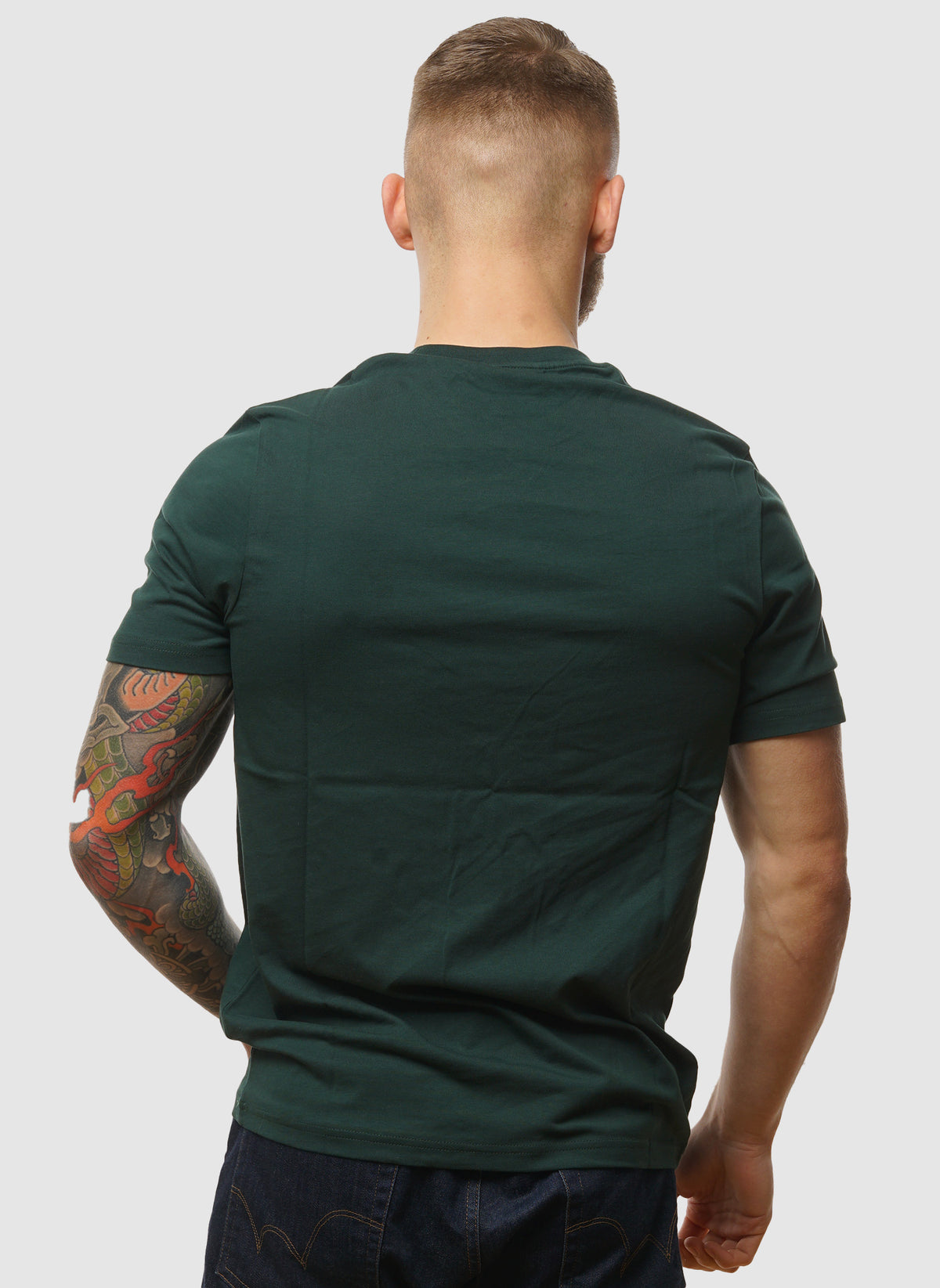 Plain T-Shirt - Dark Green