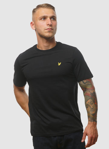 Plain T-Shirt - Jet Black