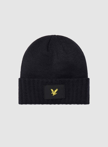 Casuals Fisherman Beanie - Jet Black