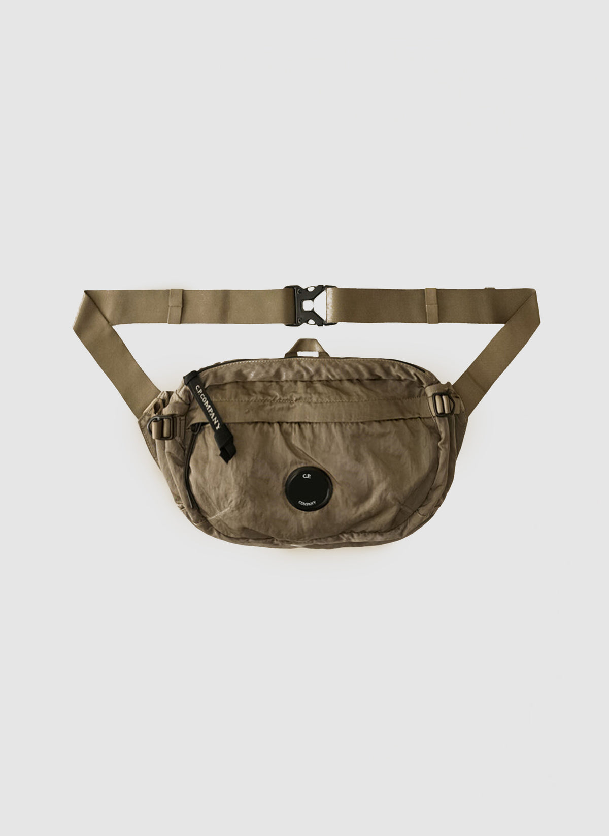 Lens Crossbody Umhängetasche - Walnut