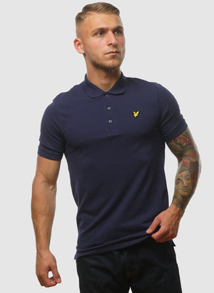 Plain Poloshirt - Navy