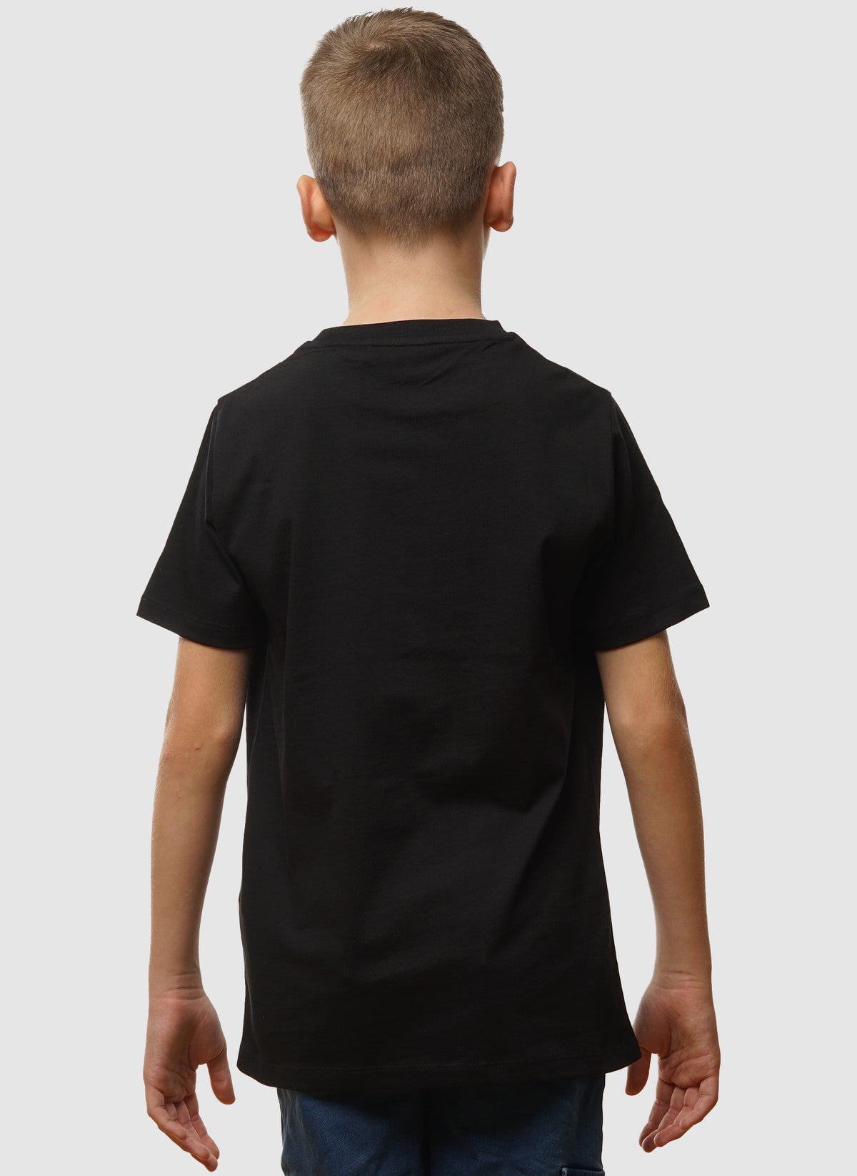 Kids Graphic Eagle T-Shirt - Jet Black