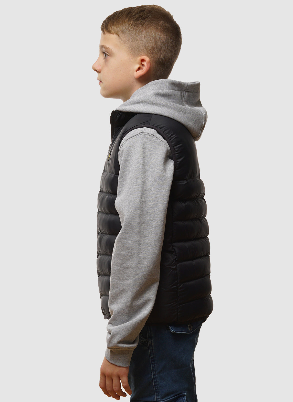 Kids Wadded Gilet - Jet Black