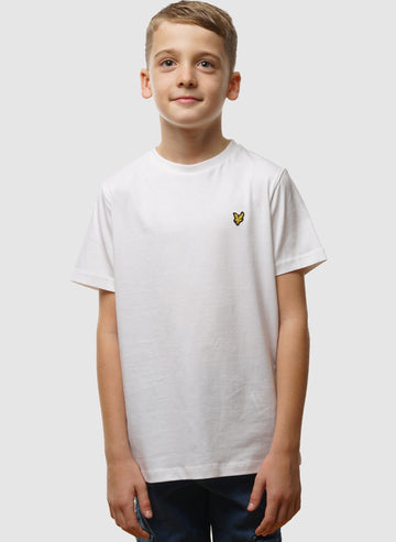 Kids Plain T-Shirt - White