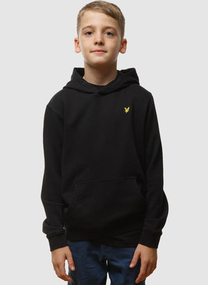 Kids Pullover Hoodie - Jet Black