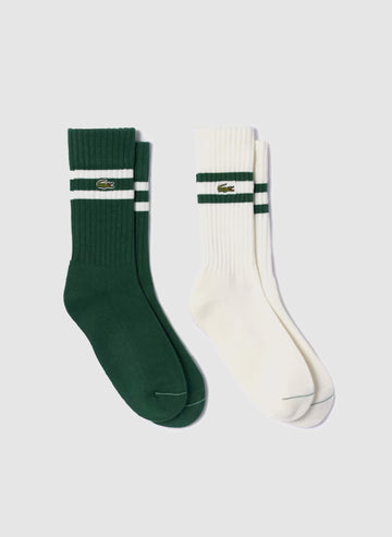 Tennissocken 2er Pack - Green/Flour