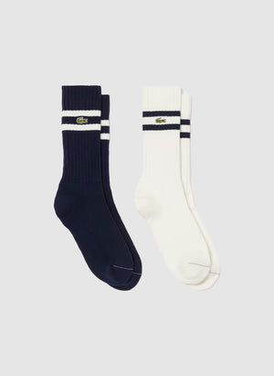 Tennissocken 2er Pack - Navy Blue/Flour