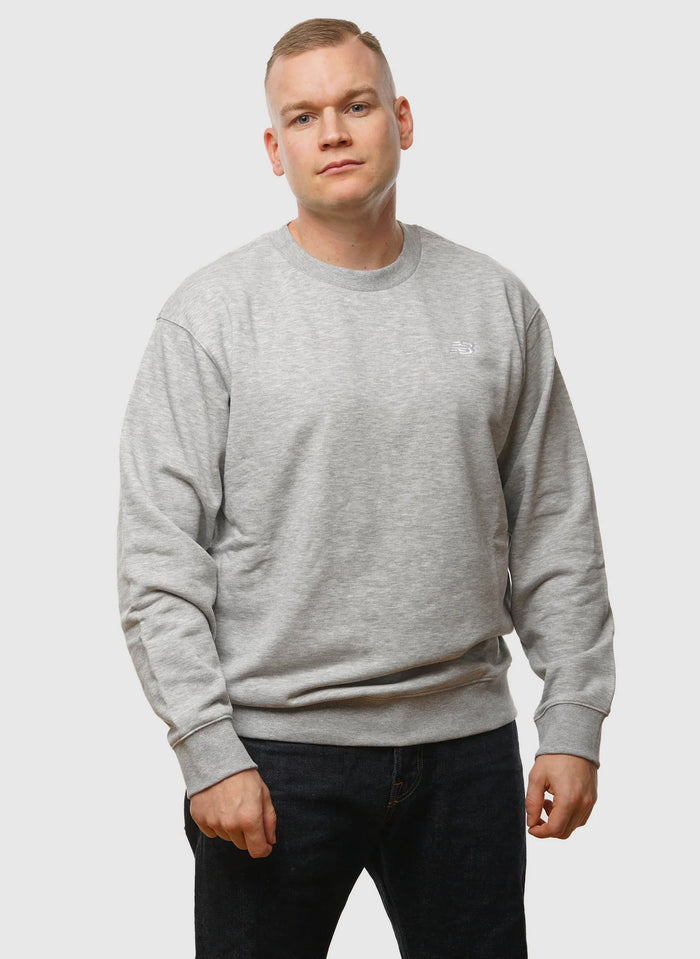 Sport Essentials French Terry Crew Neck - Athletic Grey