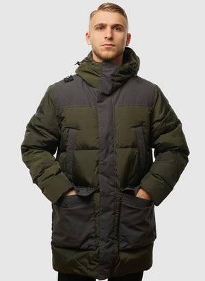 Recoil Down Coat - Oil Slick