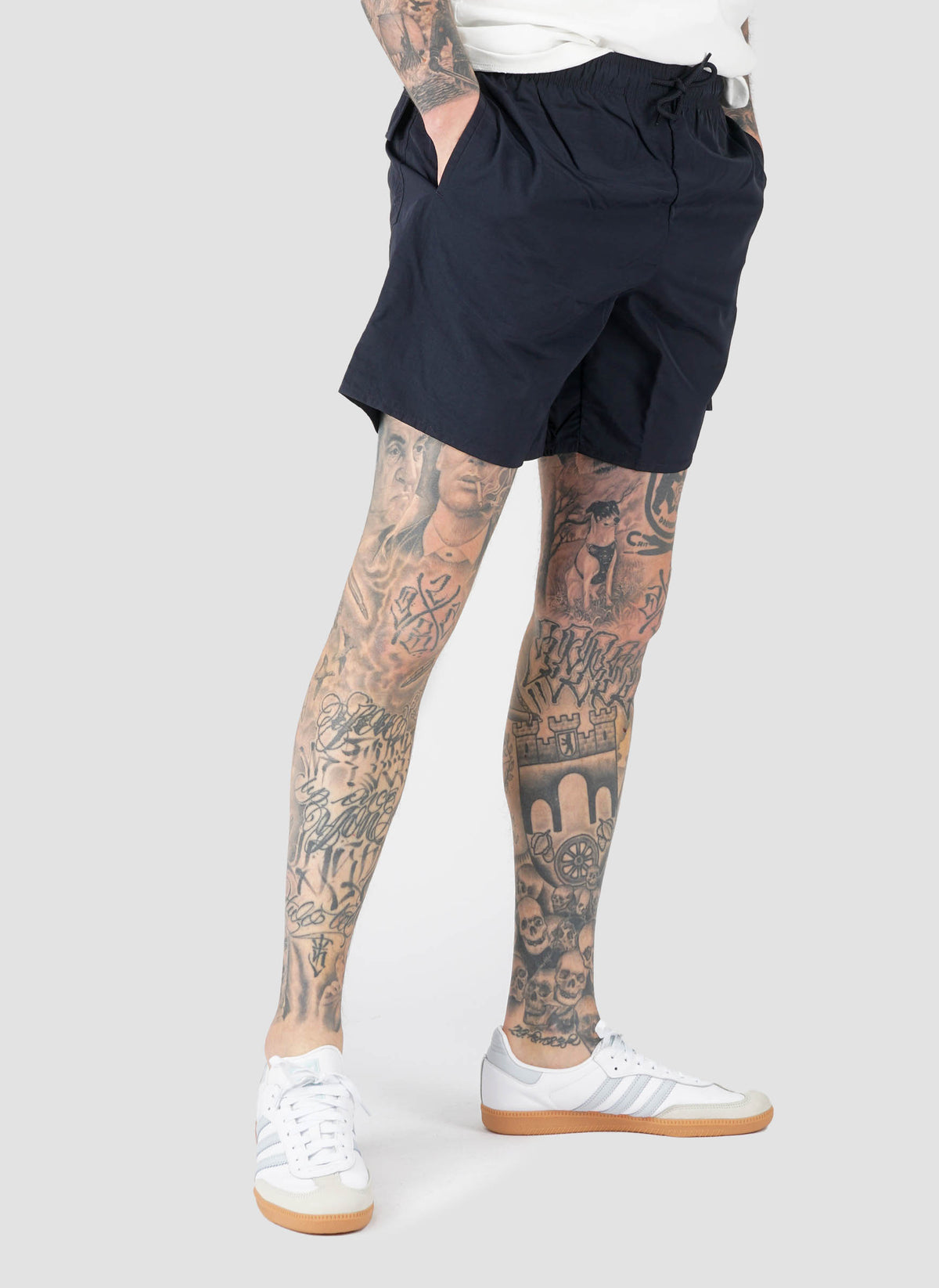 Plain Swim Short - Dark Navy