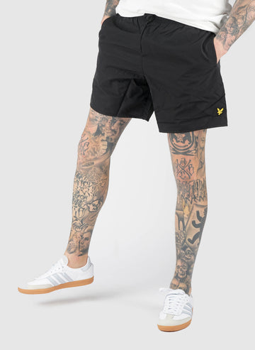 Plain Swim Short - Jet Black