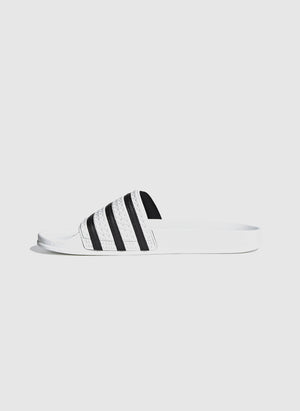 Adilette - White/Core Black/White