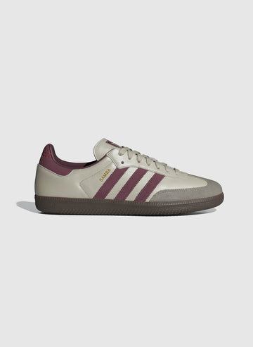 Samba OG - Grey/Maroon/Gold