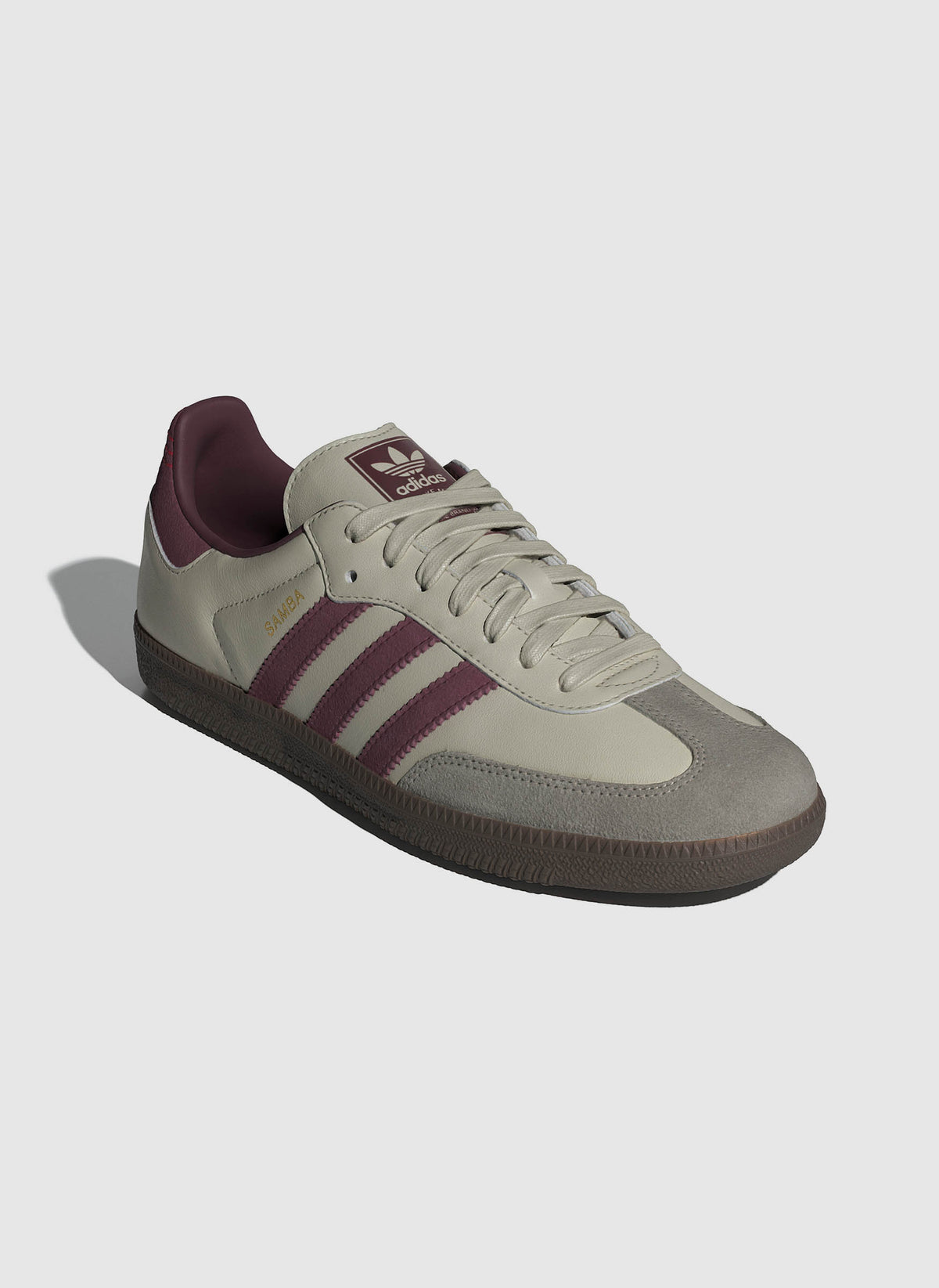 Samba OG - Grey/Maroon/Gold