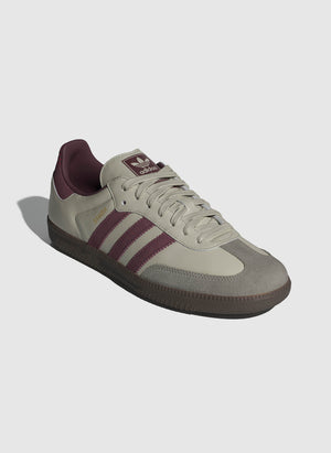 Samba OG - Grey/Maroon/Gold