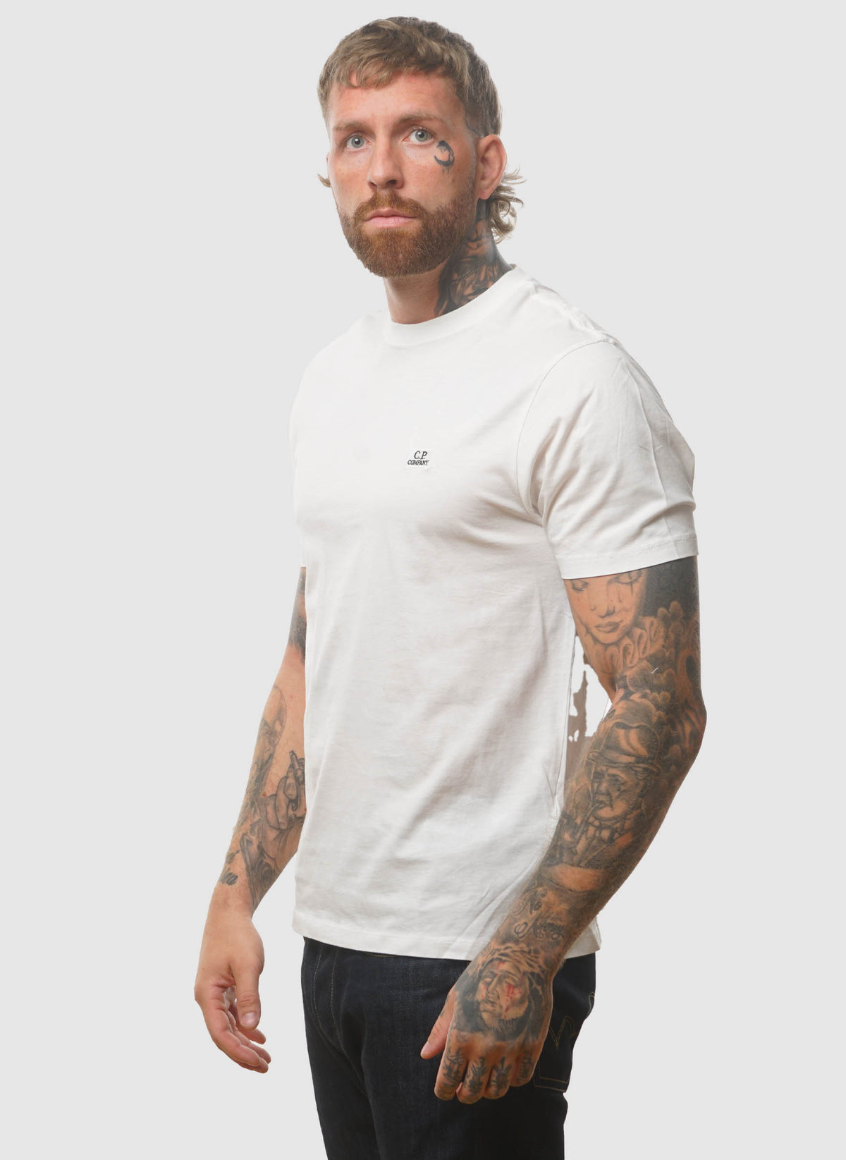 Small Logo Jersey T-Shirt - Gauze White