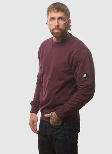 Lens Crew Neck Sweatshirt - Potent Purple