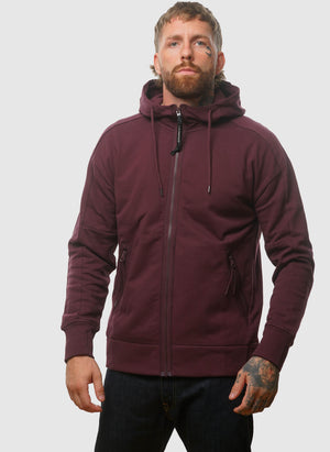 Goggle Sweatshirt Jacket  - Potent Purple