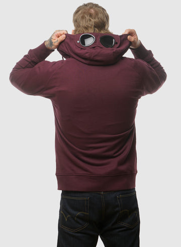 Goggle Sweatshirt Jacket  - Potent Purple