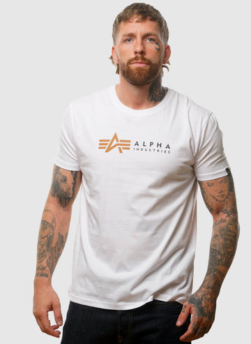 Alpha Label T-Shirt - White