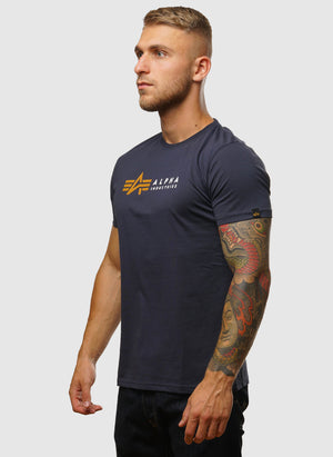 Alpha Label T-Shirt - Rep Blue