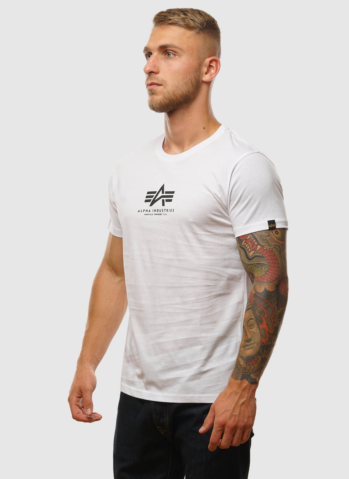 Basic Medium Logo T-Shirt - White