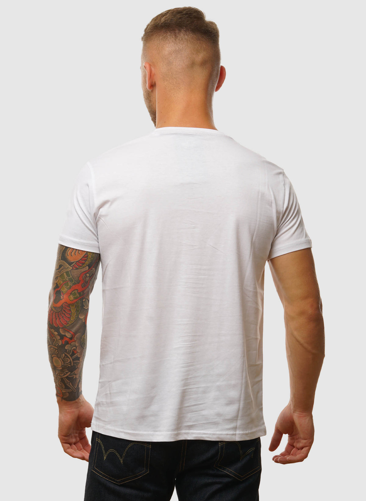 Basic Medium Logo T-Shirt - White