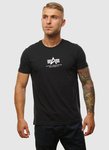 Basic Medium Logo T-Shirt - Black