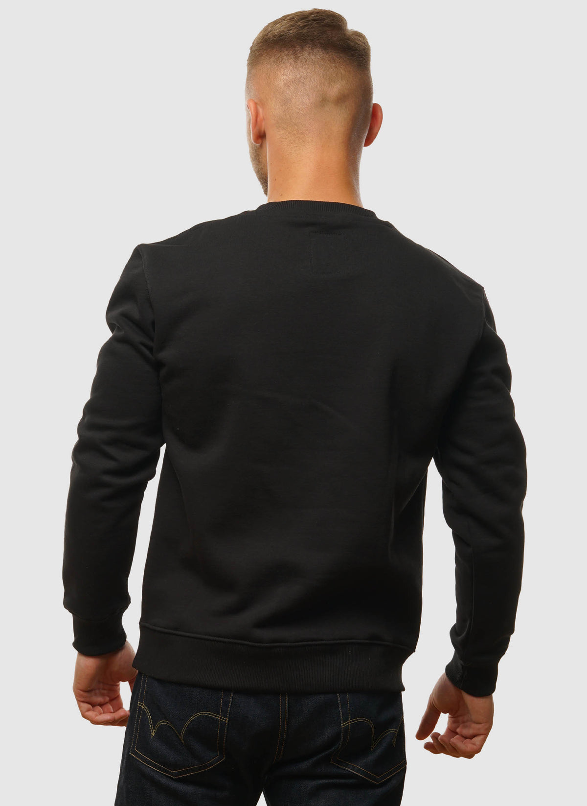 Basic Small Logo Sweatshirt - Black