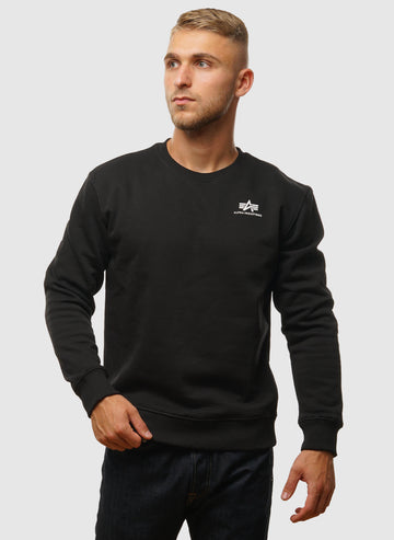 Basic Small Logo Sweatshirt - Black