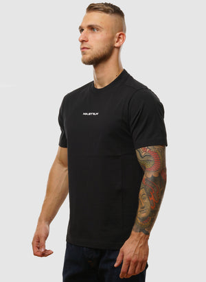 Logo Print T-Shirt - Jet Black