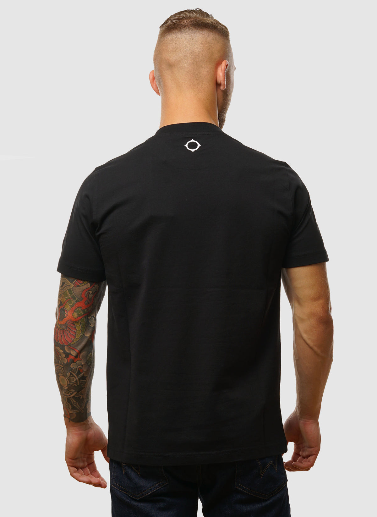 Logo Print T-Shirt - Jet Black