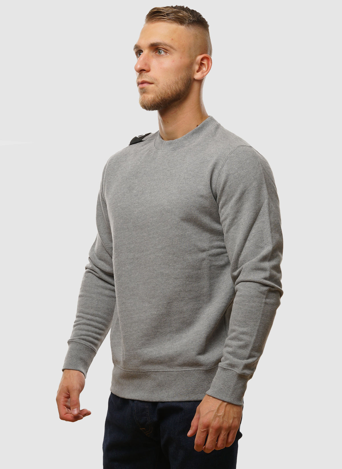 Core Crew Sweatshirt - Grey Marl