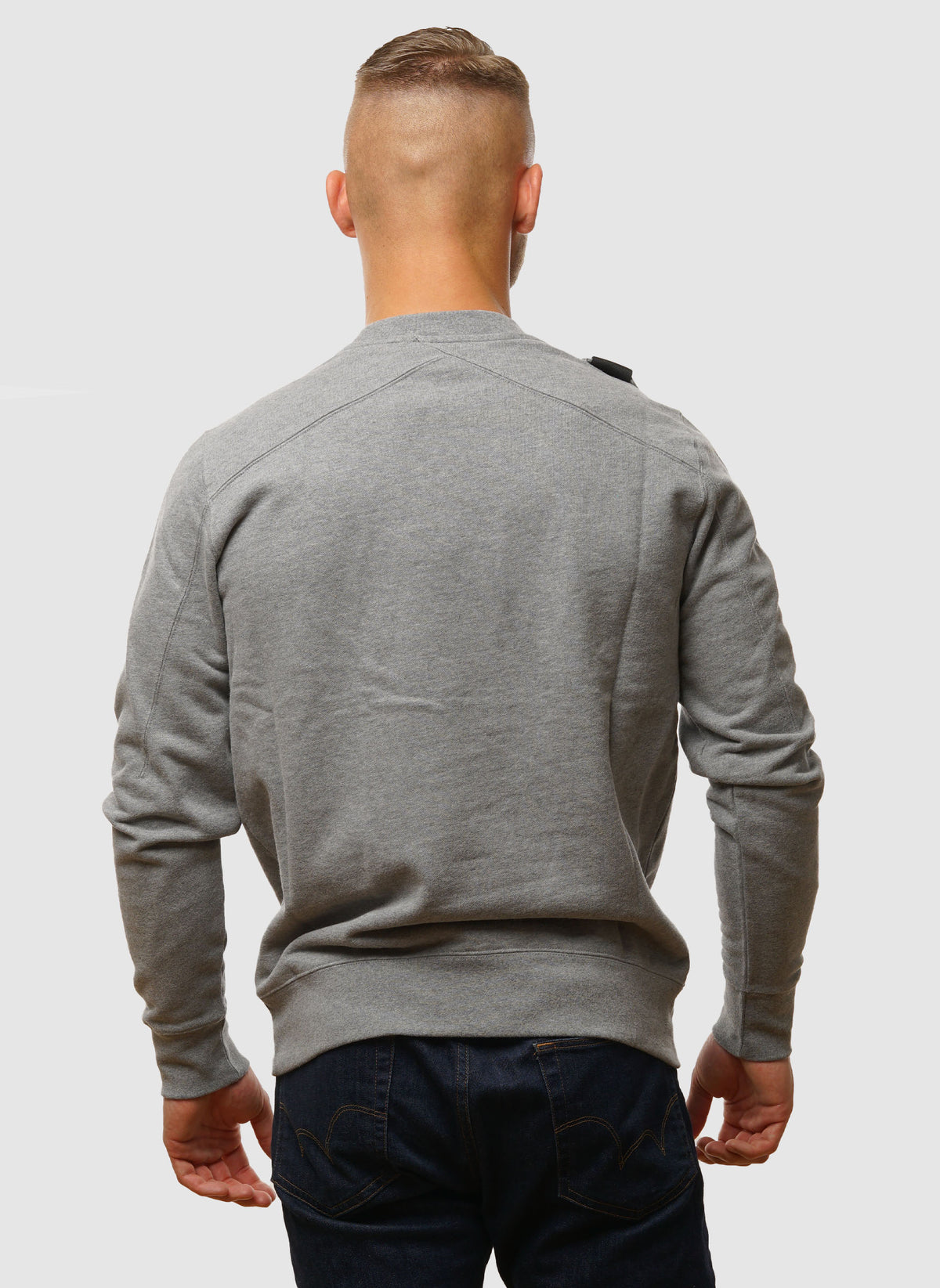 Core Crew Sweatshirt - Grey Marl