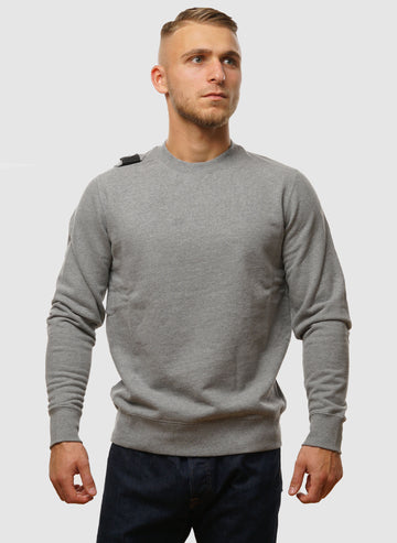 Core Crew Sweatshirt - Grey Marl