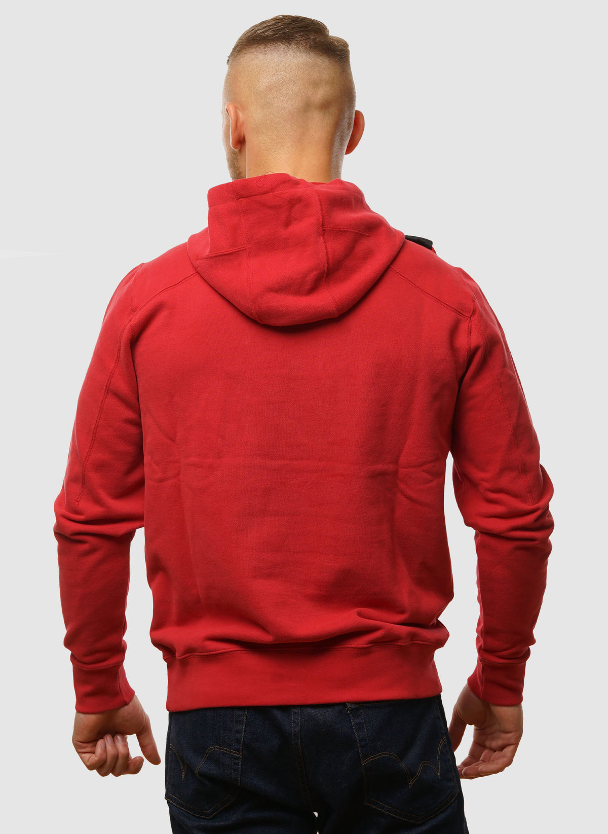 Core Overhead Hoody - Carmine Red